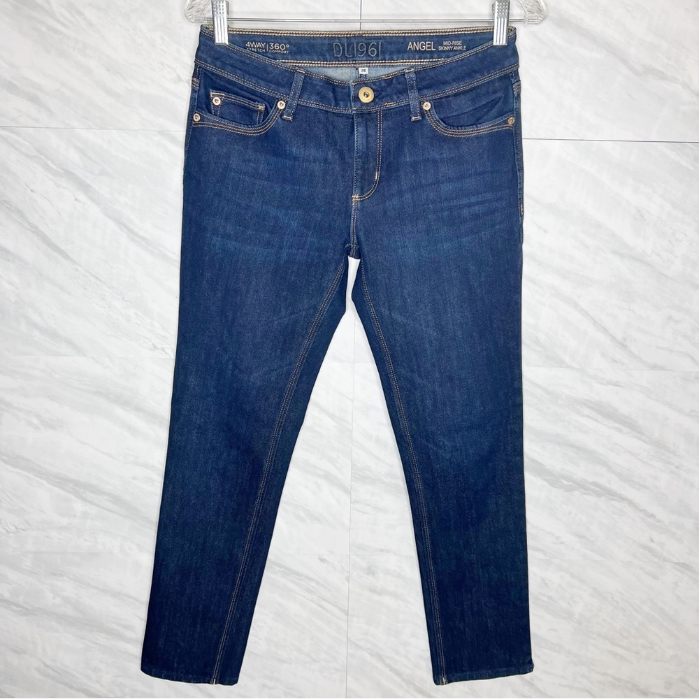 DL1961 Angel Mid Rise Skinny Ankle 28